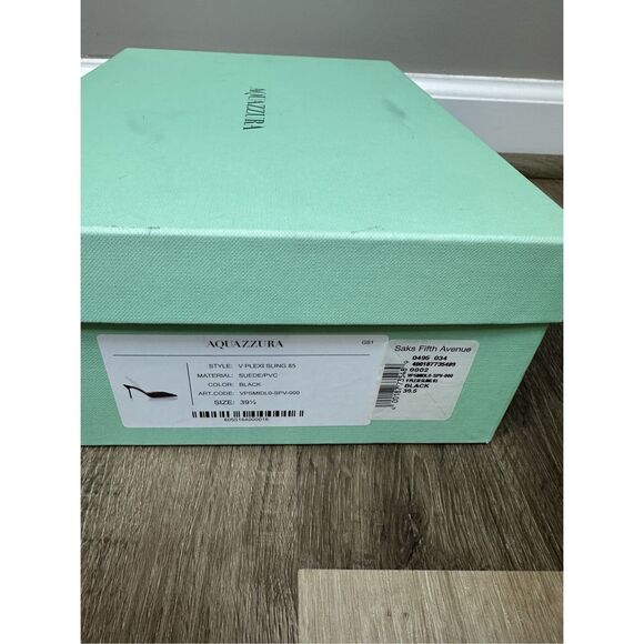 Aquazzura V Plexi Sling 85 Pumps Size 39.5 $875 - Picture 13 of 13